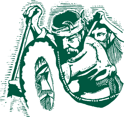 Voyageur Wilderness Illustration Horseman 72dpi